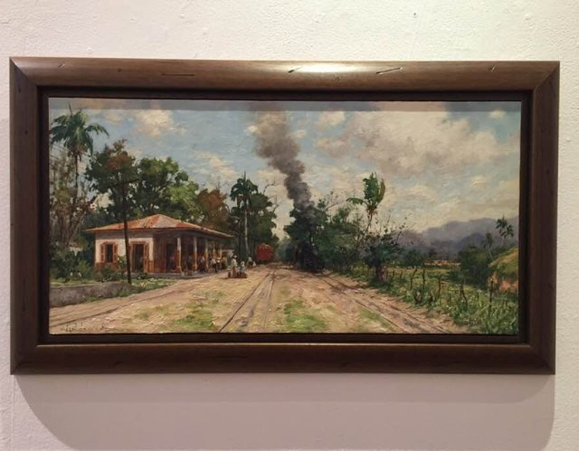 Vista de la exposición «Pinturas y Dibujos»