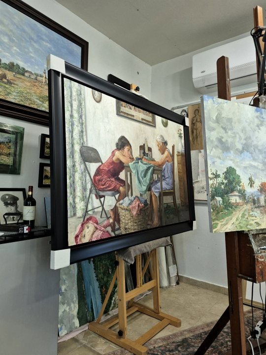 Otra vista de «La abuela y su nieta»