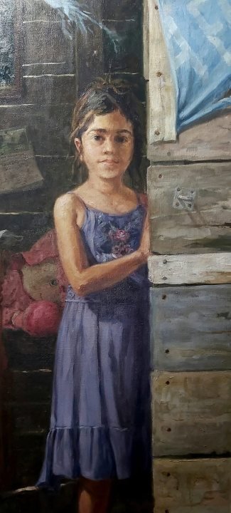 Transiciones II, óleo de William Maldonado