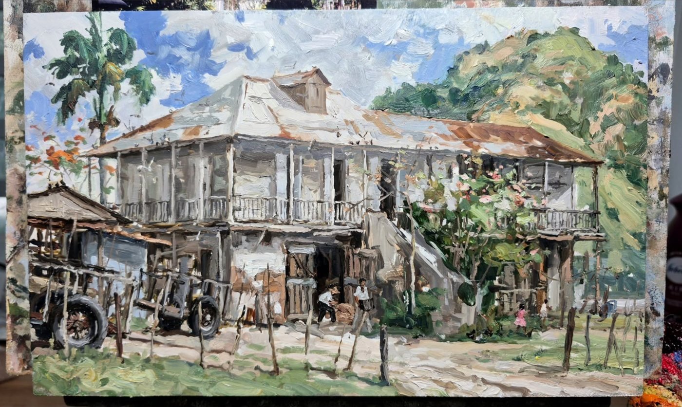 Casi lista — Antigua hacienda cafetalera