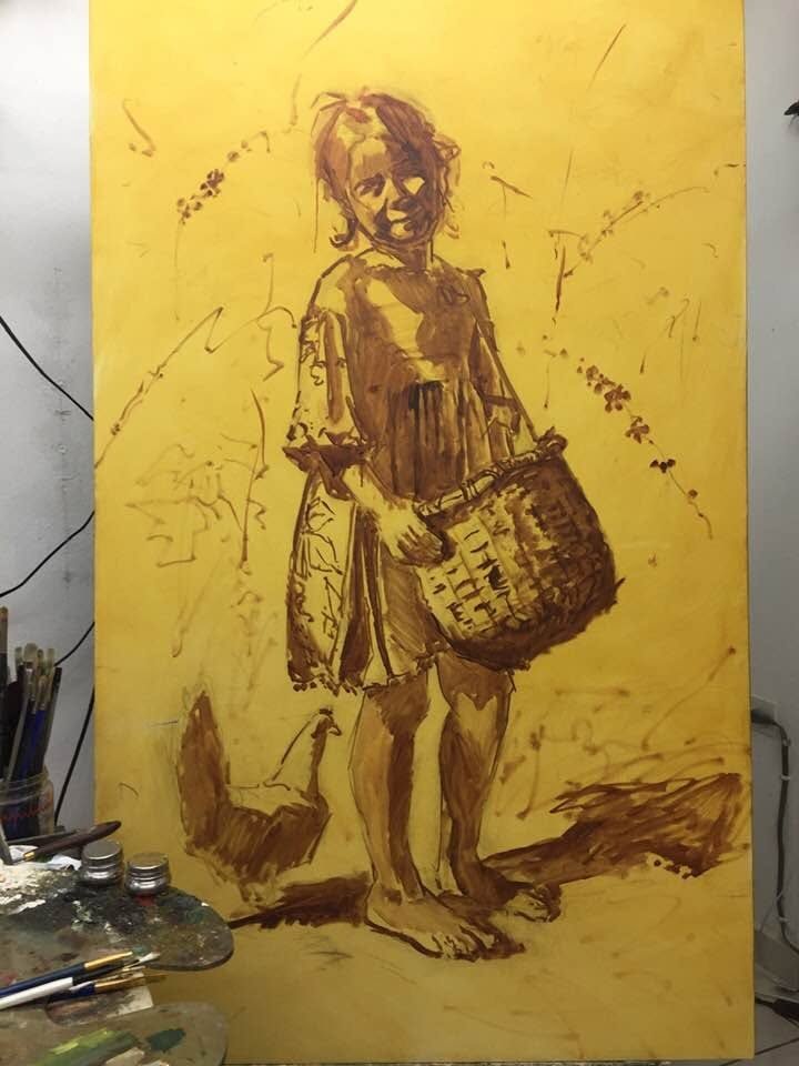 Trabajo en proceso — Pequeña recogedora de café