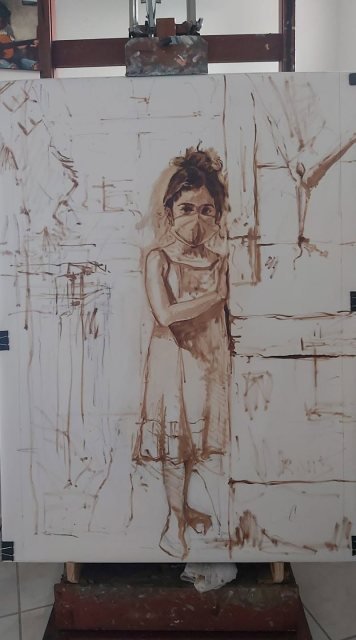Pieza en proceso
